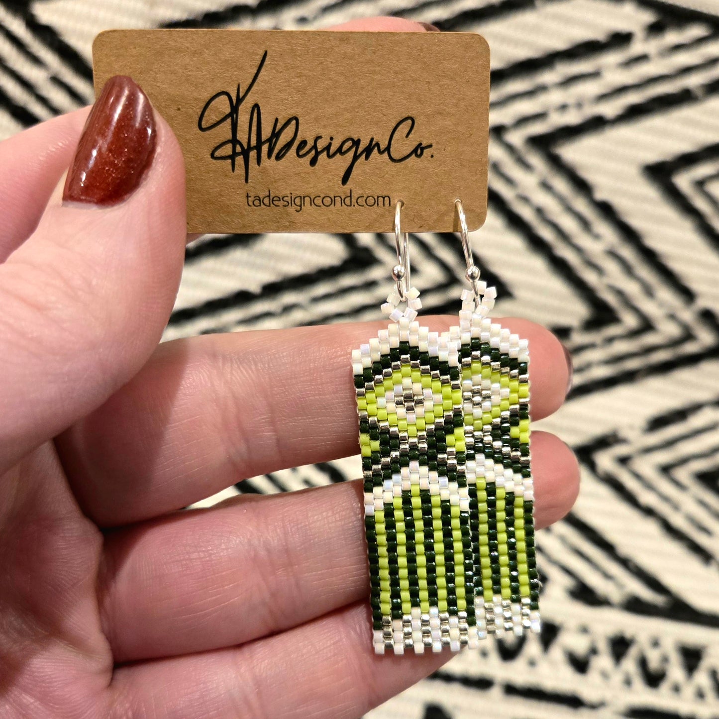 Beaded Dangle Earrings