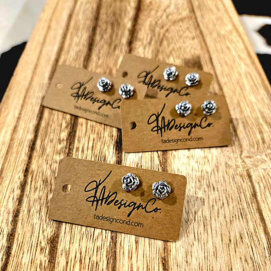 Rose Mini Studs