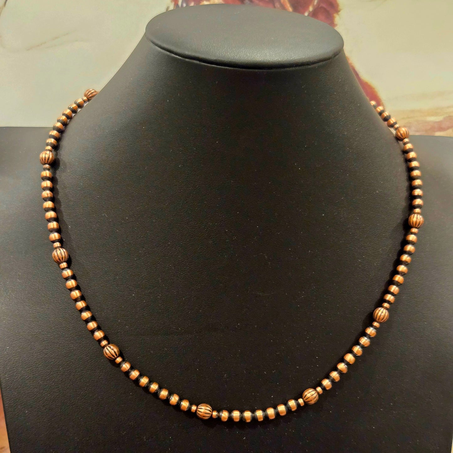 Copper Desert Pearl Necklace