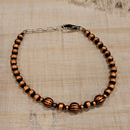 Copper Desert Pearl Bracelet