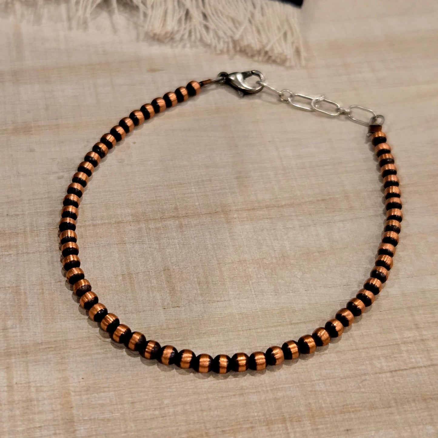 Copper Desert Pearl Bracelet