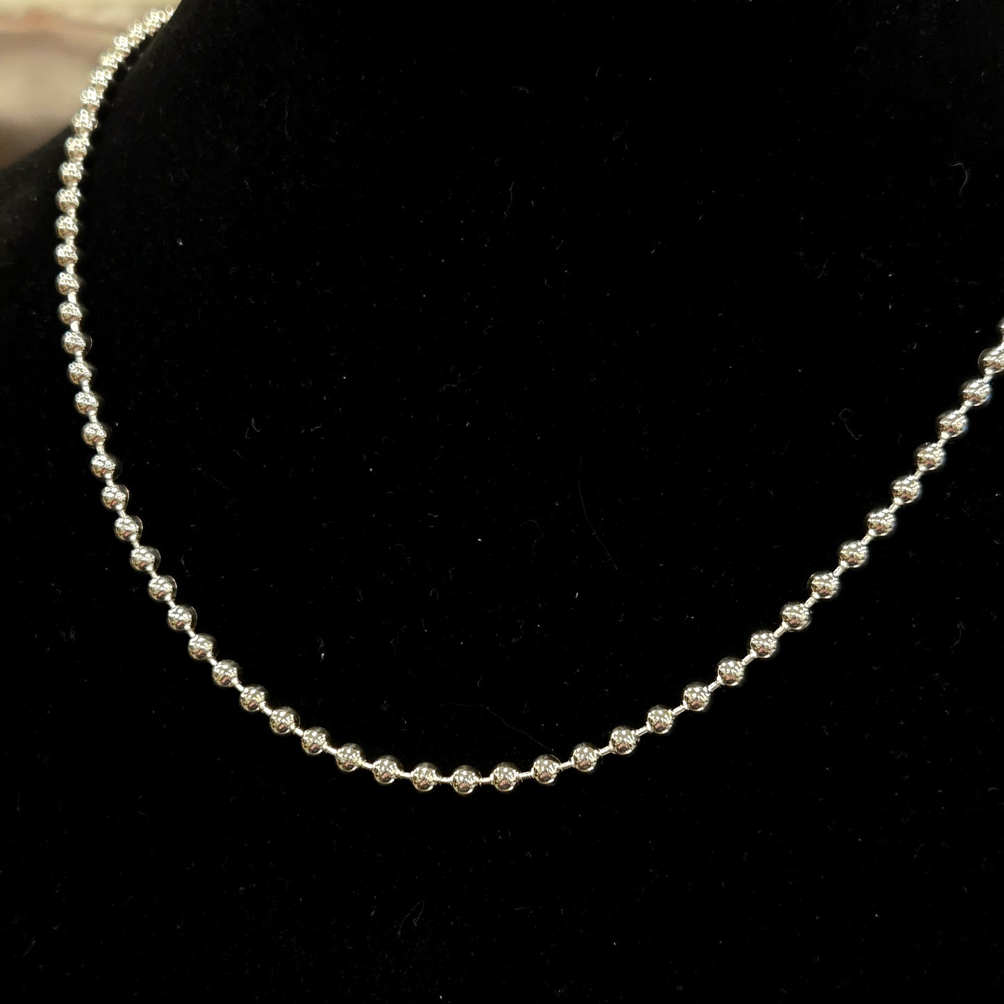 Sterling Silver Ball Chain