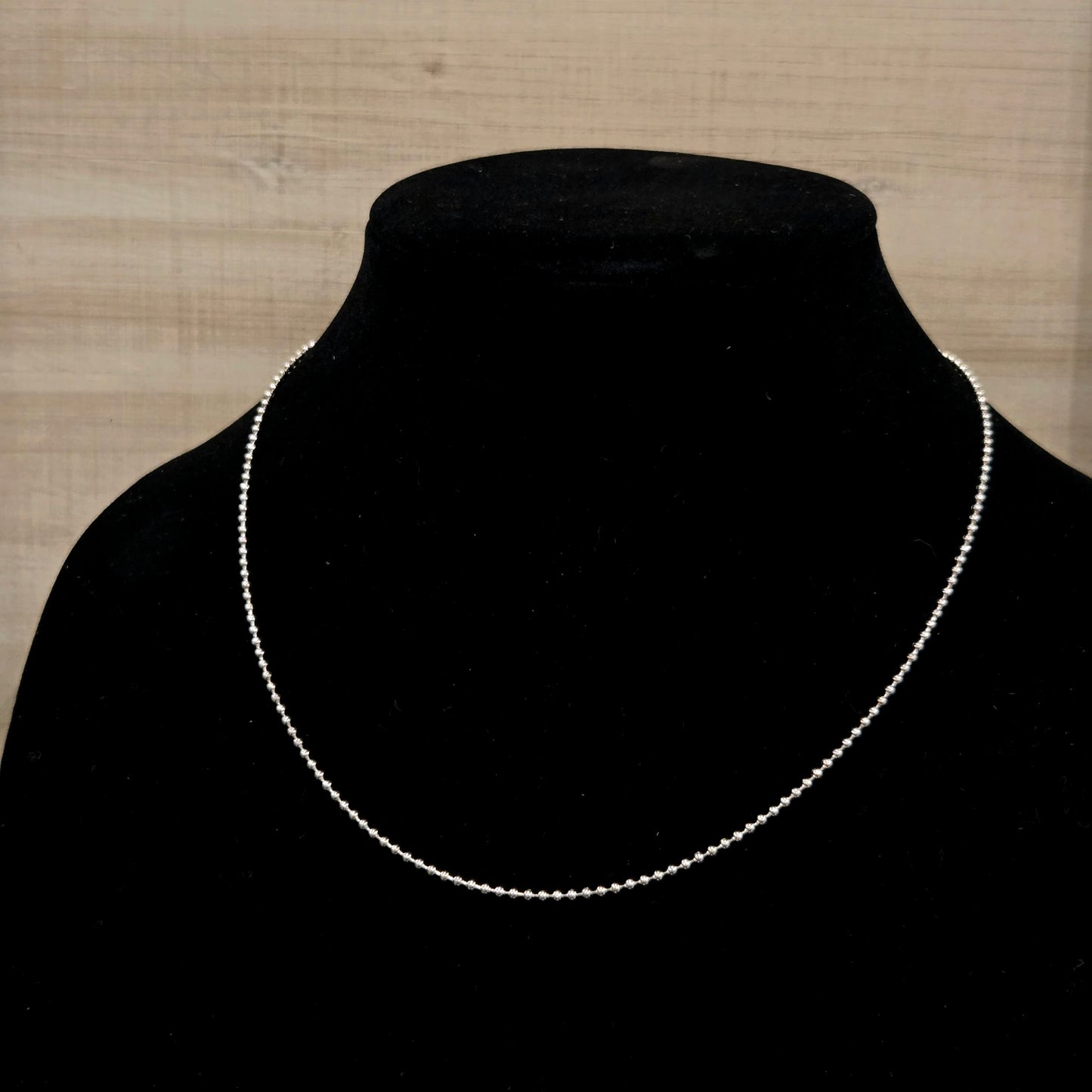Sterling Silver Ball Chain