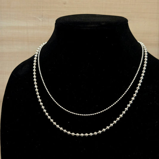 Sterling Silver Ball Chain