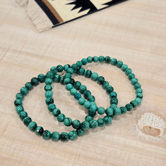 Malachite Stretch Bracelet