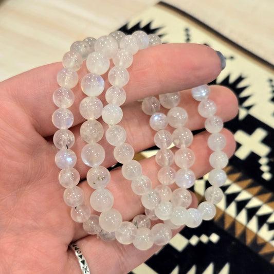 Clear Quartz Stretch Bracelet