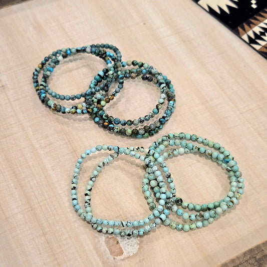 Hubei Turquoise Stretch Bracelet