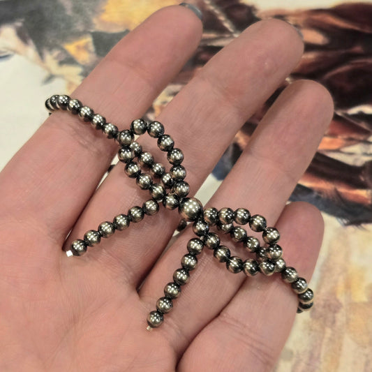 Desert Pearl Bow Stretch Bracelet