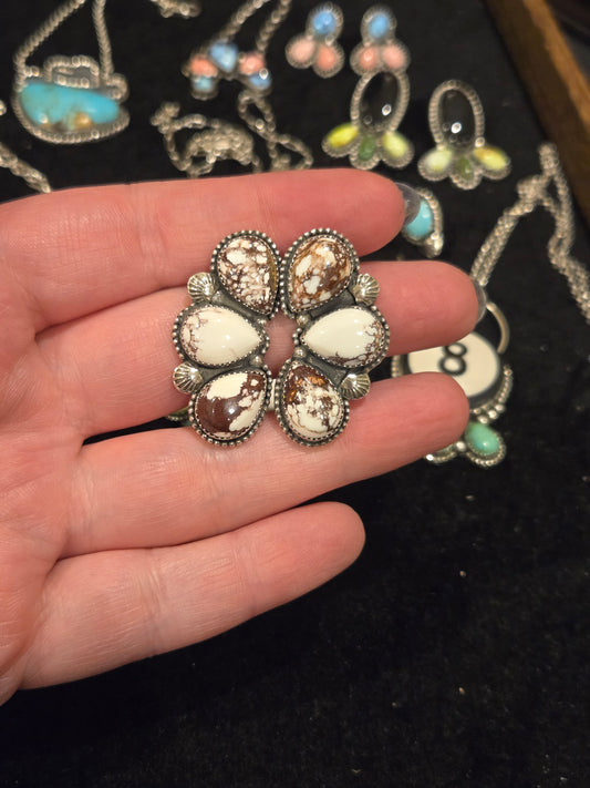 Wild Horse Cluster Earrings