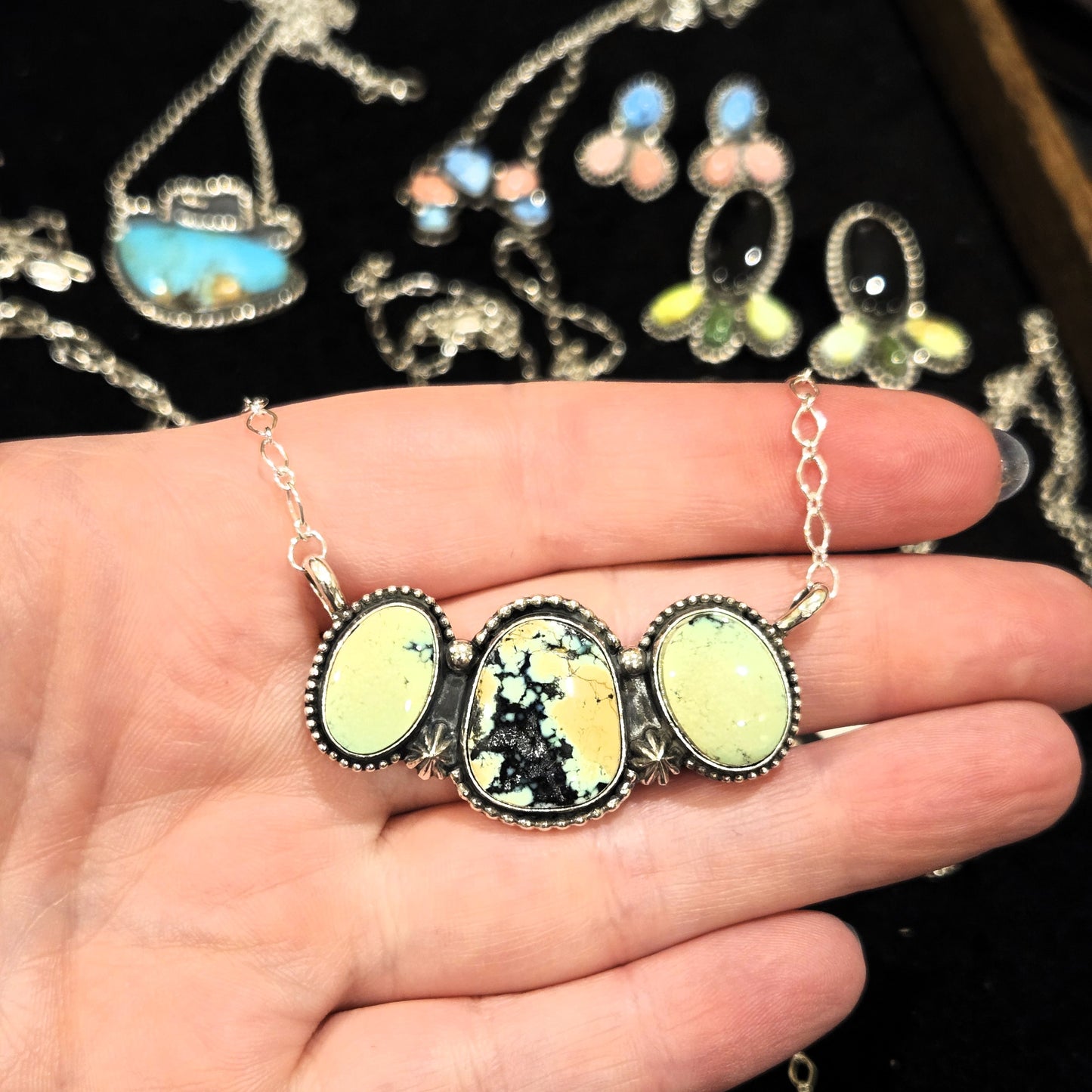 New Lander Cluster Necklace