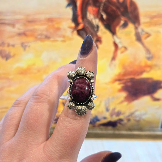 Purple Spiny Oyster Ring