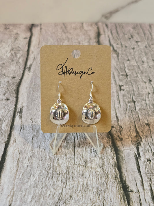 Cowboy Hat Dangle Earrings