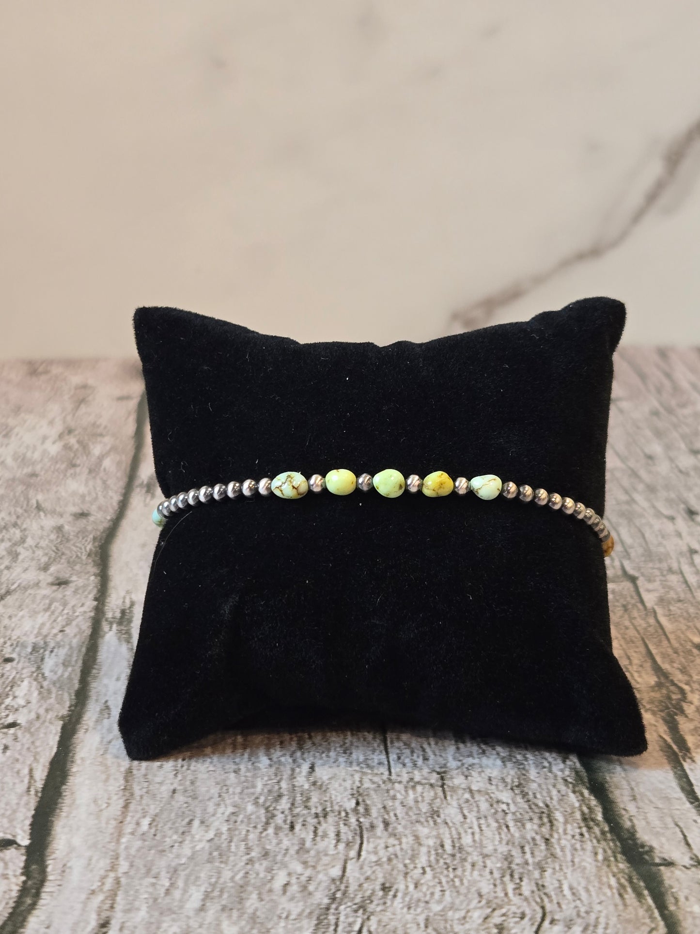 Palomino & Desert Pearl Stretch Bracelet