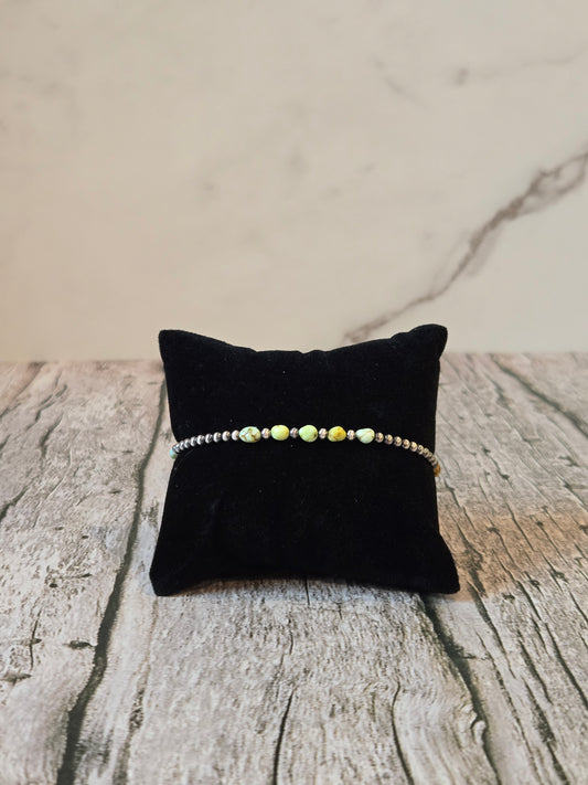 Palomino & Desert Pearl Stretch Bracelet