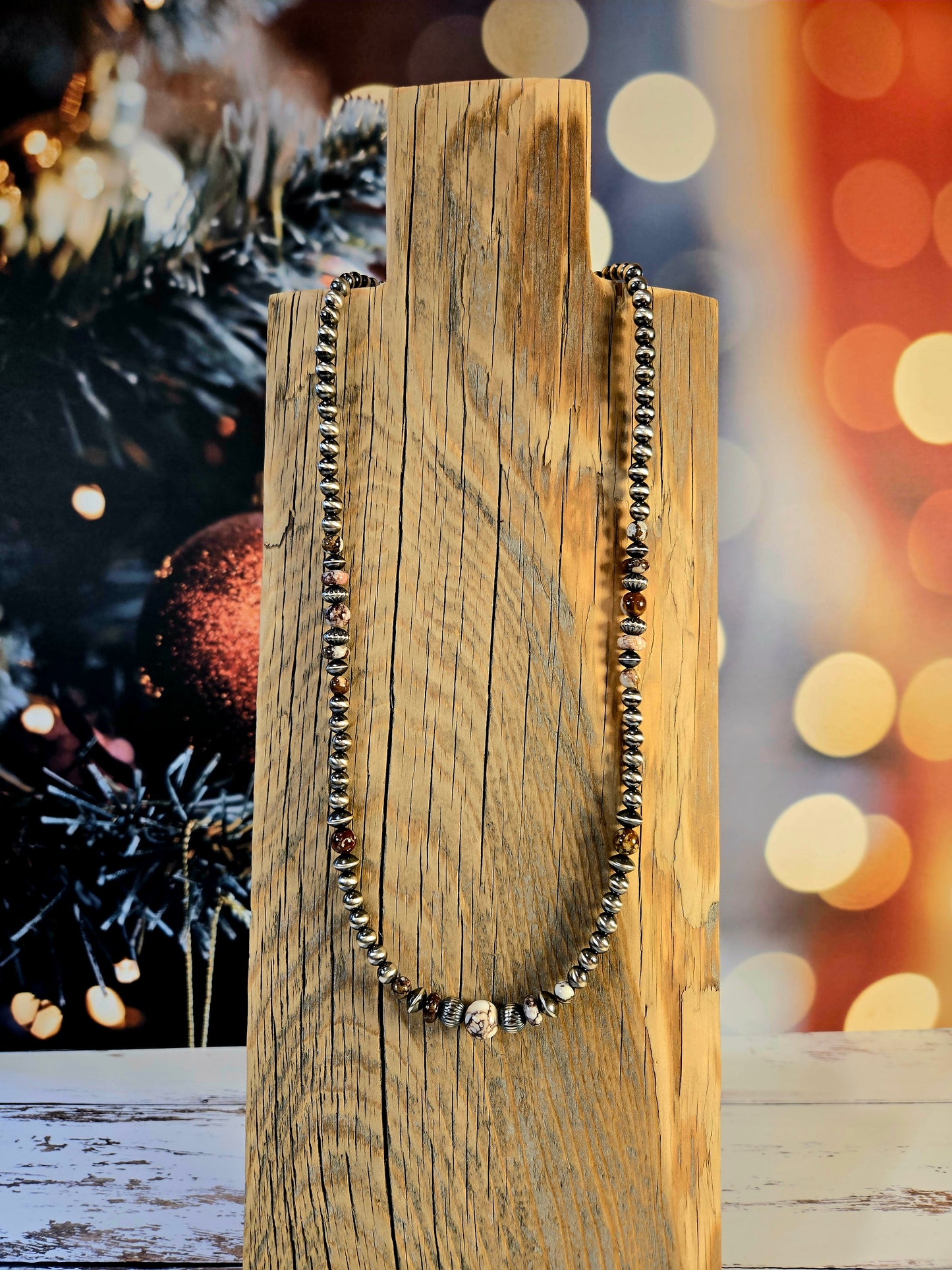 Desert Pearl Wild Horse Necklace