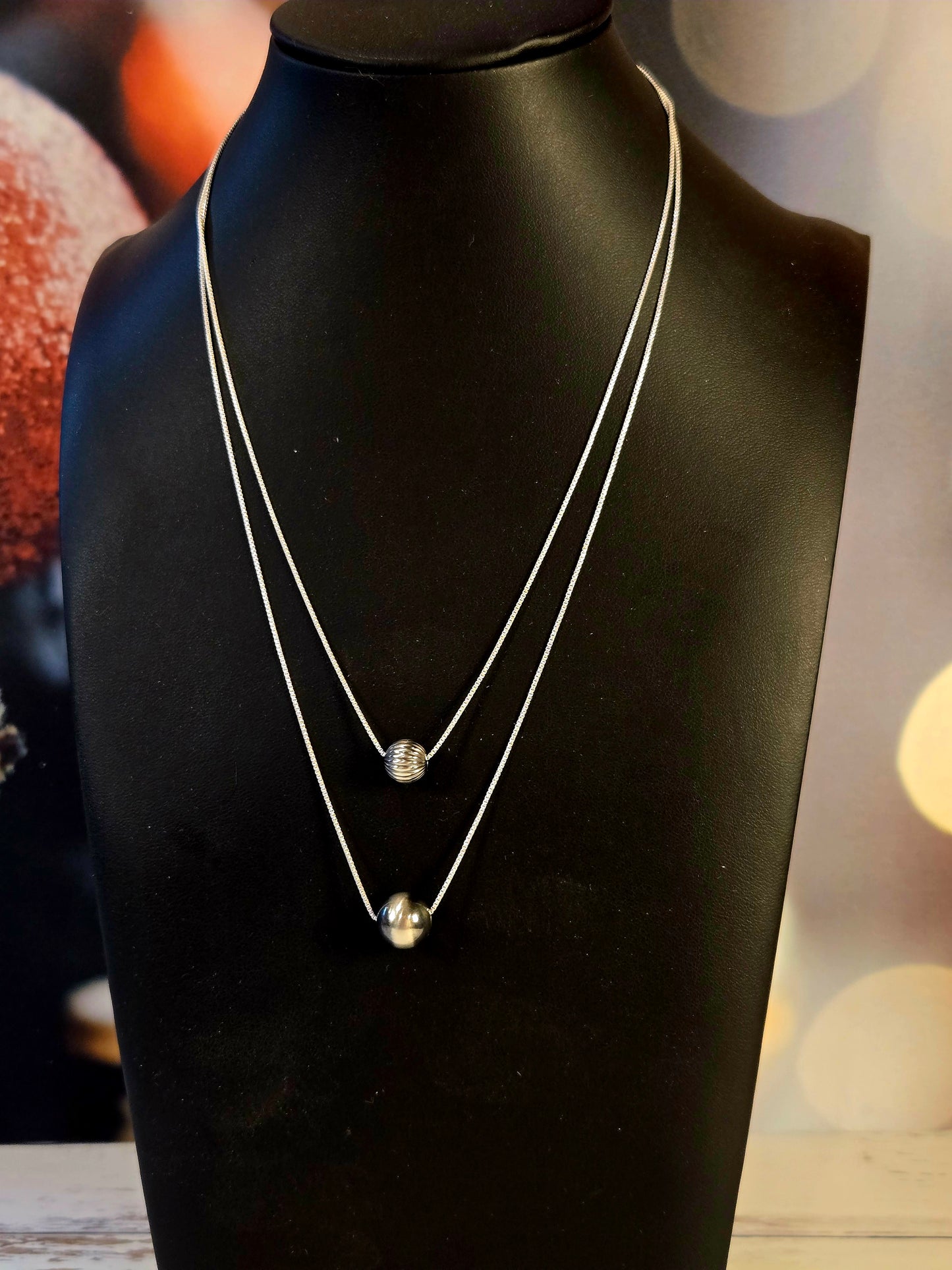 Floating Pearl Necklace