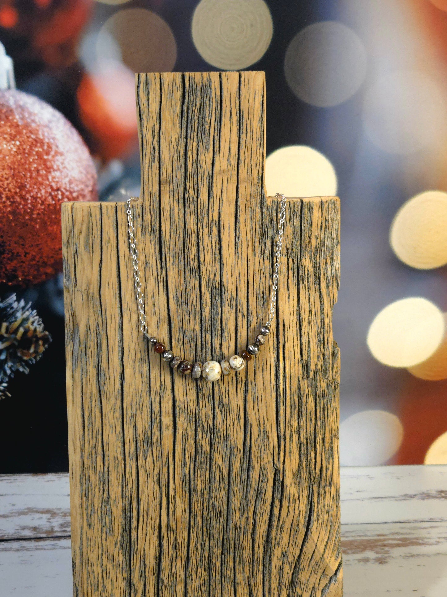 Wild Horse Desert Pearl Bar Necklace