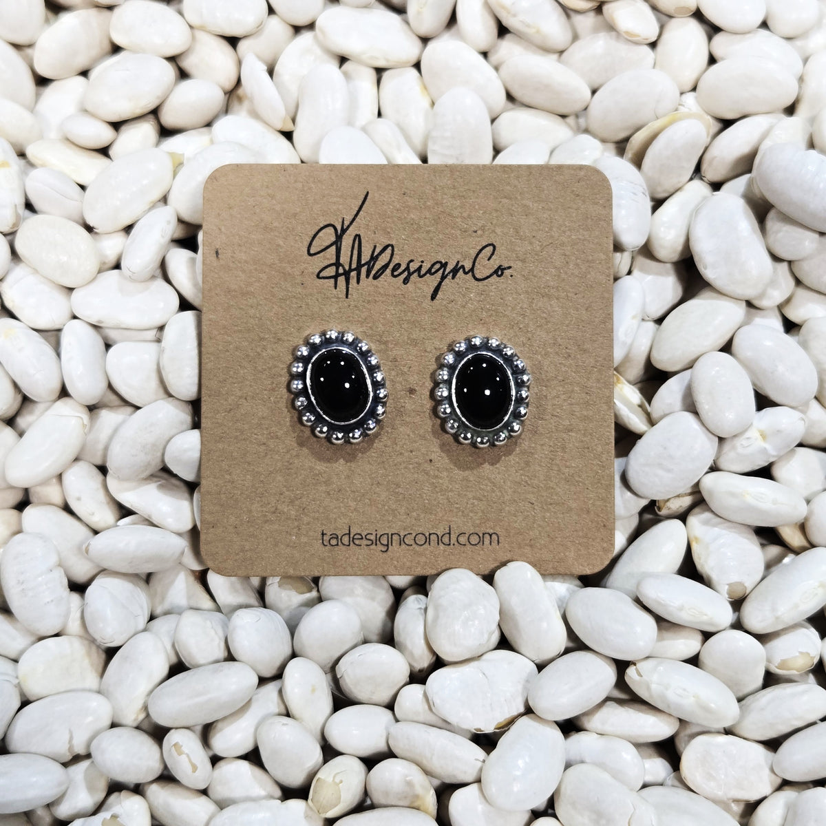 Black Onyx Studs