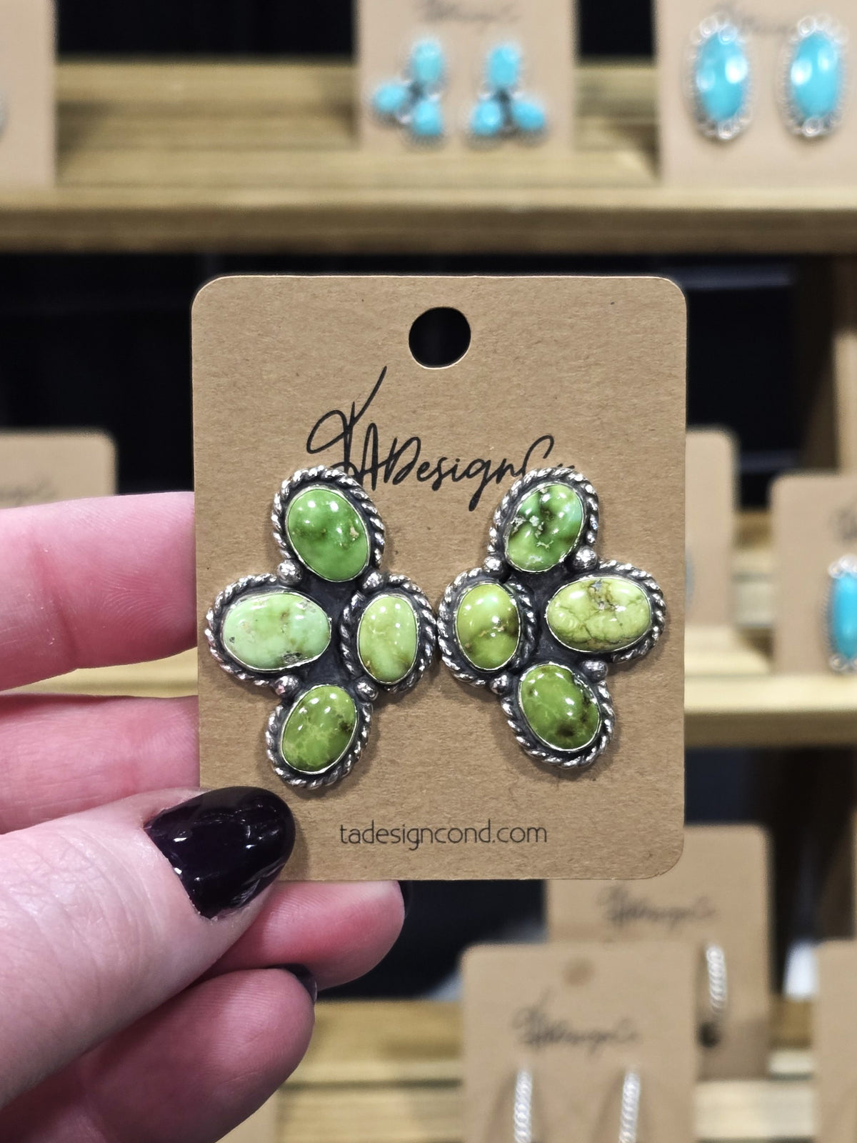 Sonoran Gold Cluster Studs