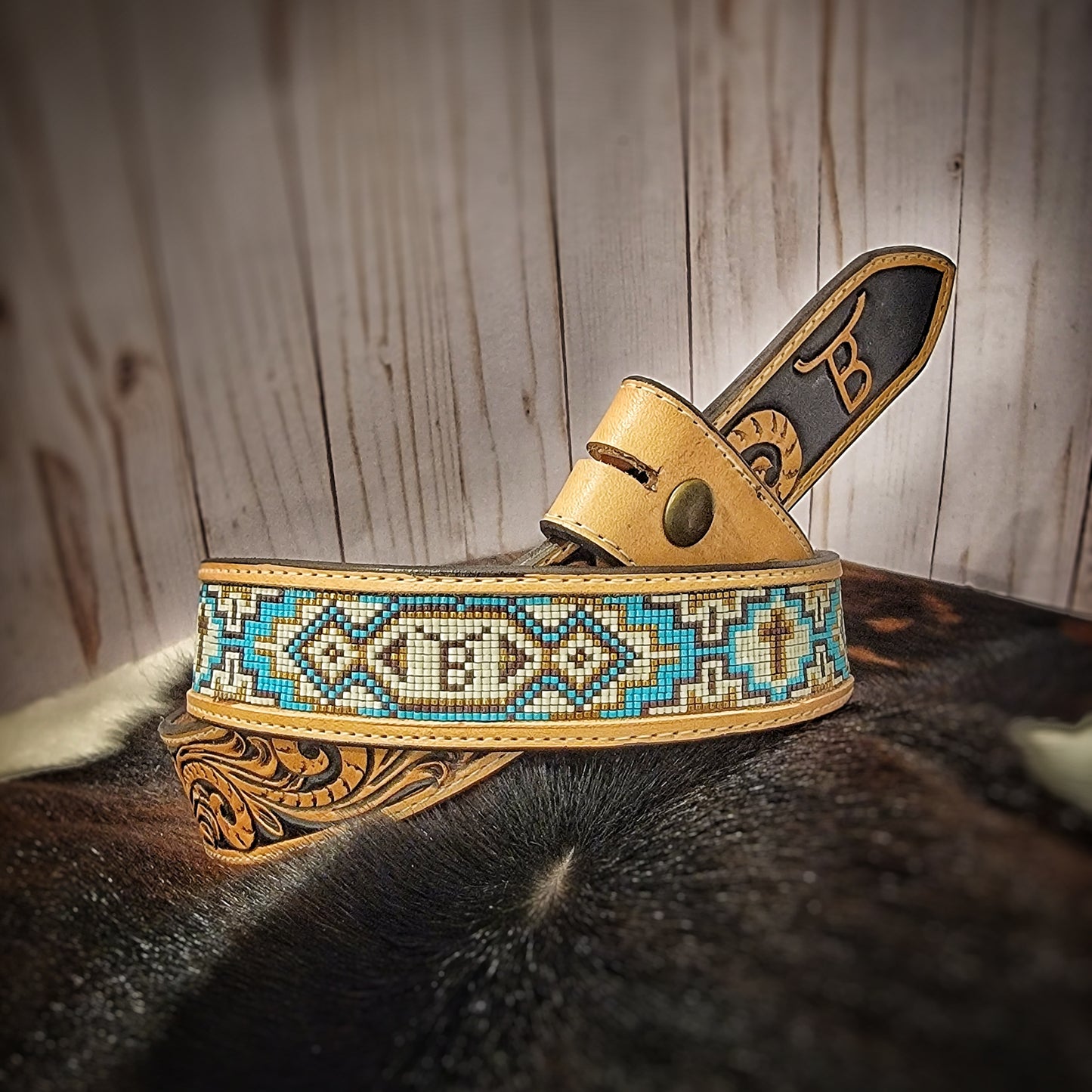 Custom Tooled Belt