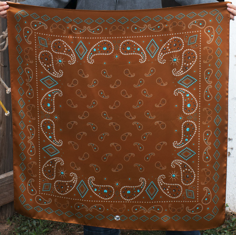 Pretty Paisley Wild Rag