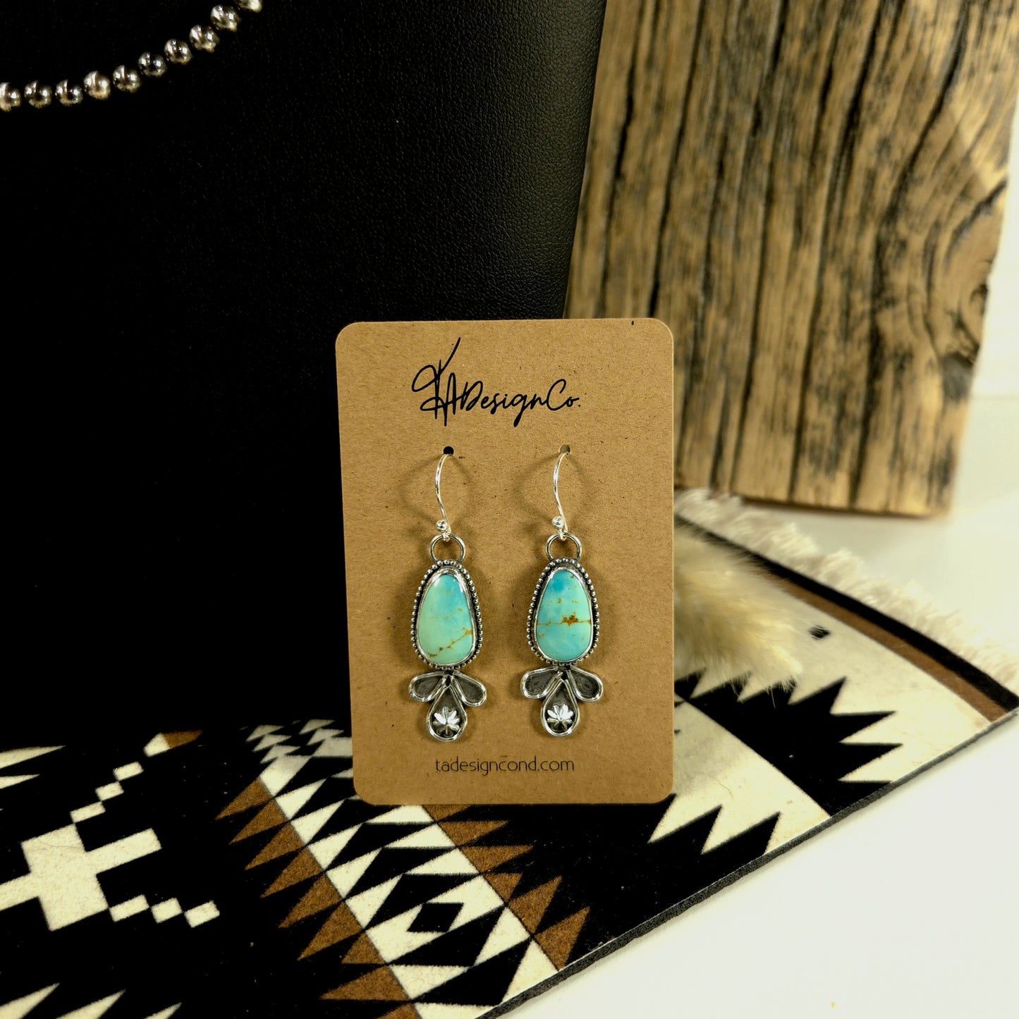 Cold Luster Dangle Earrings
