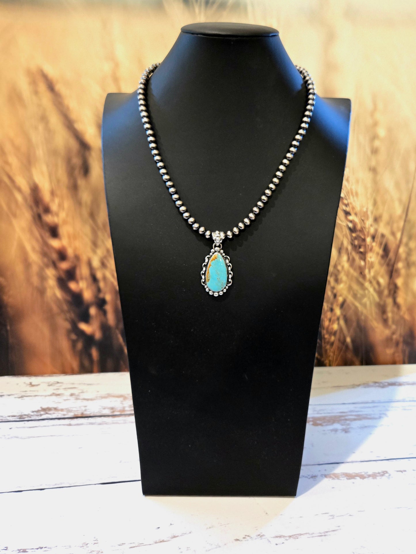 Glacier Blue Pendant