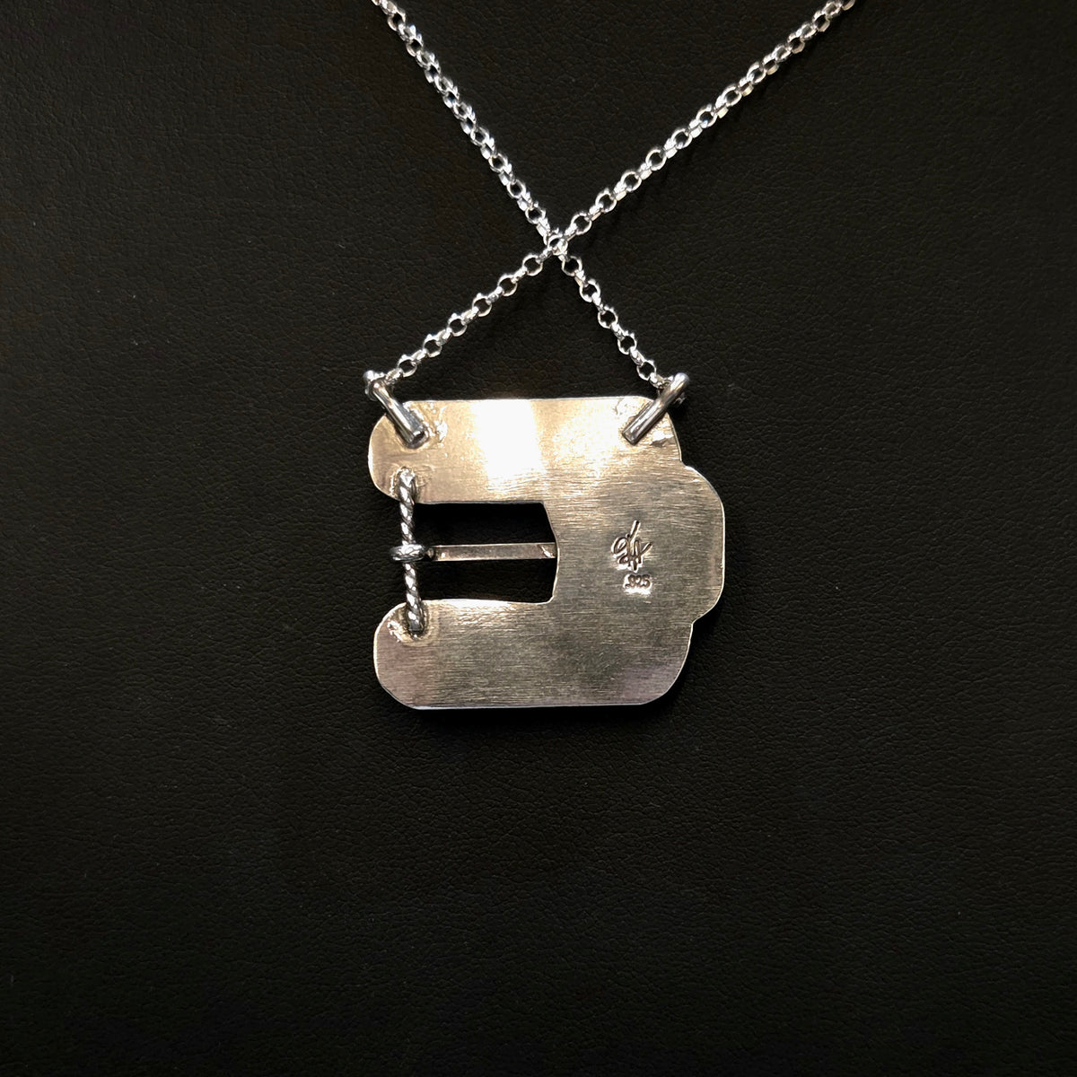 Emerald Valley Buckle Necklace
