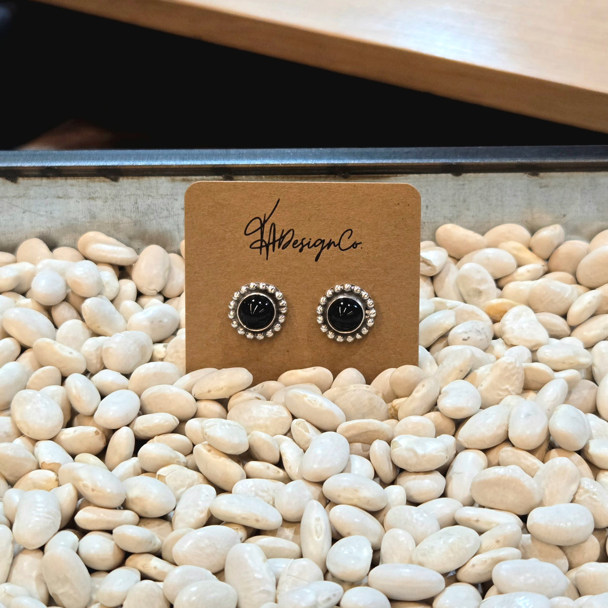 Black Onyx Studs