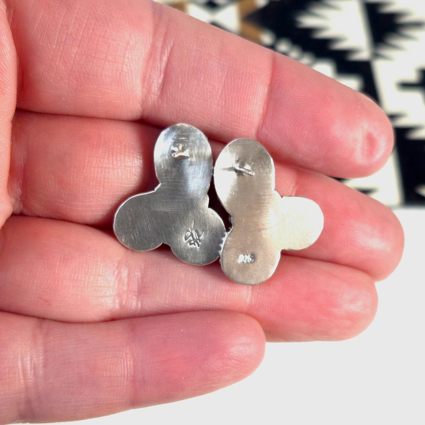 Royston Turquoise Cluster Studs