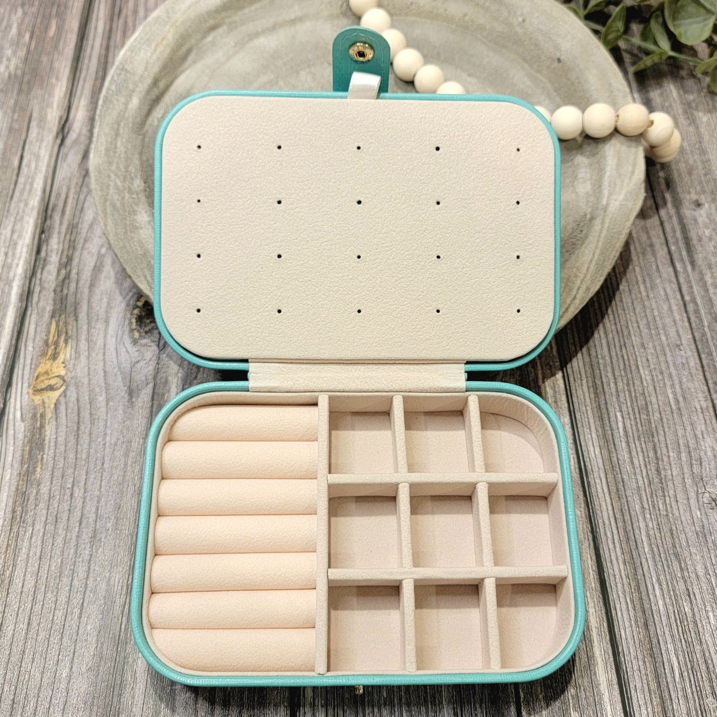 Large Travel Jewelry Case