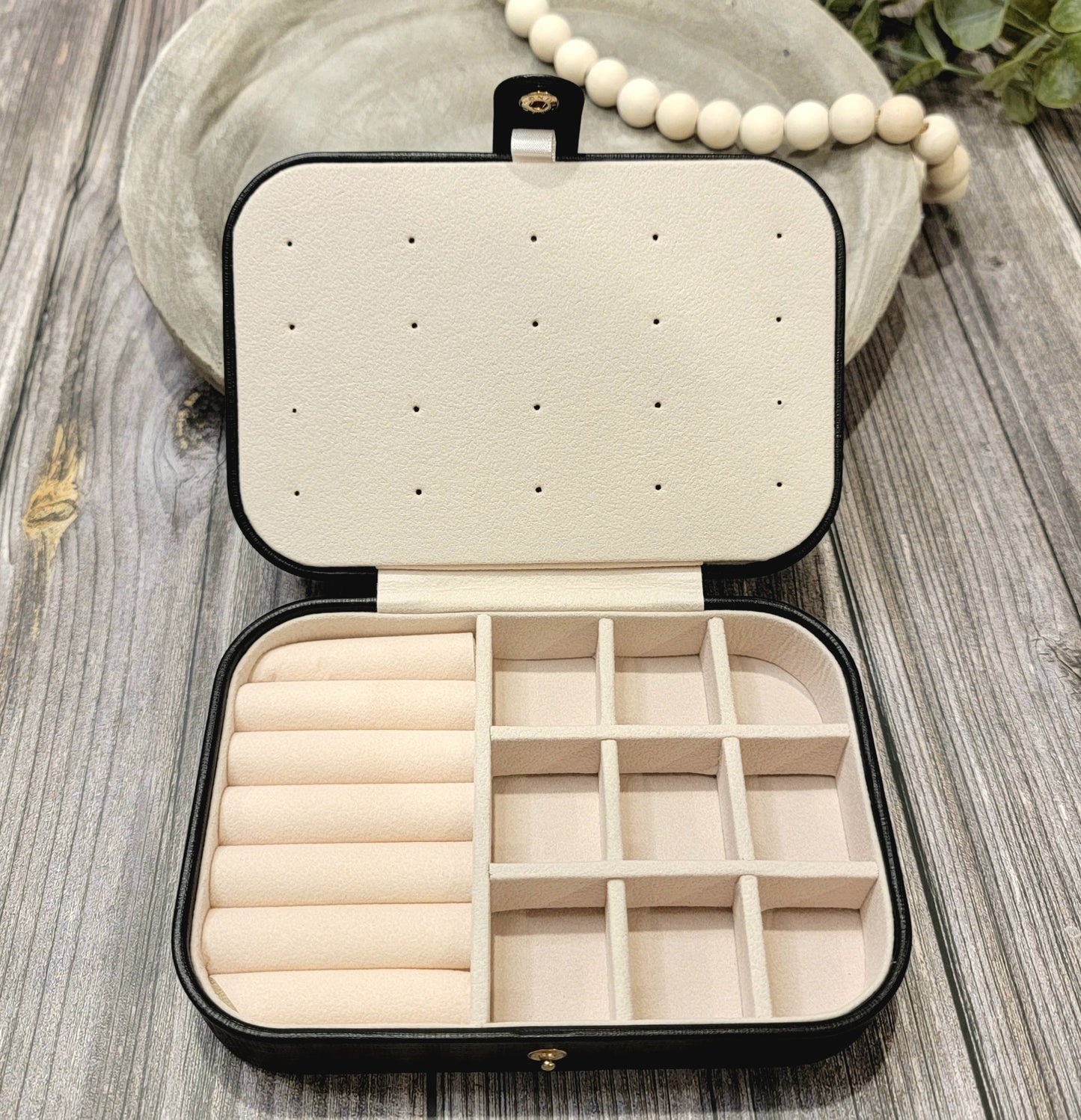 Large Travel Jewelry Case