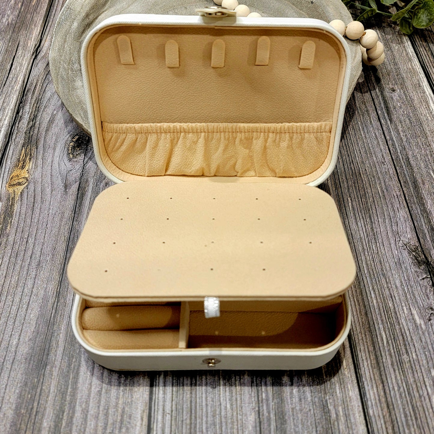 Large Travel Jewelry Case