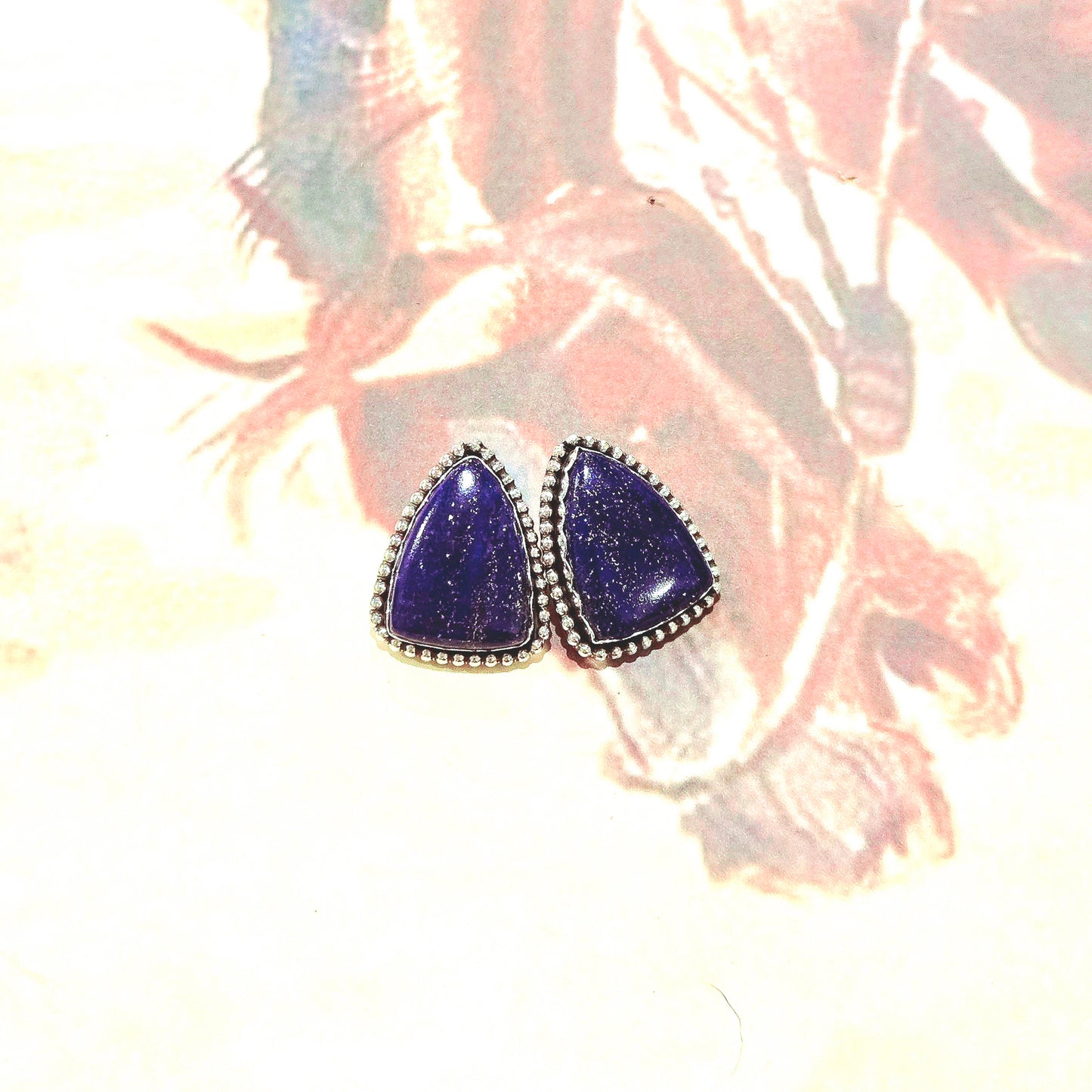 Lapis Statement Studs