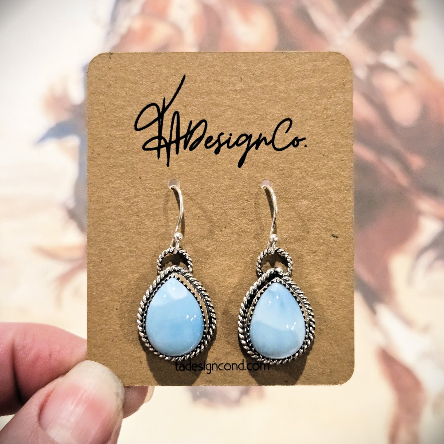 Larimar Dangles