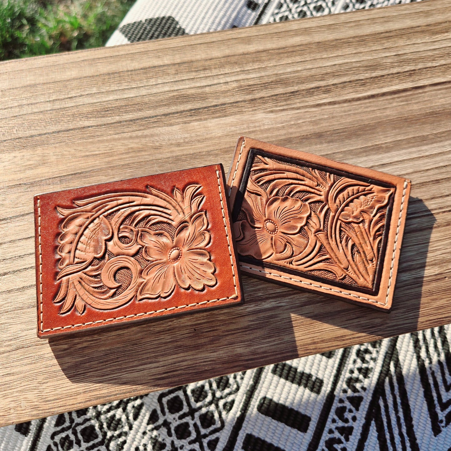 Tooled Card Wallet