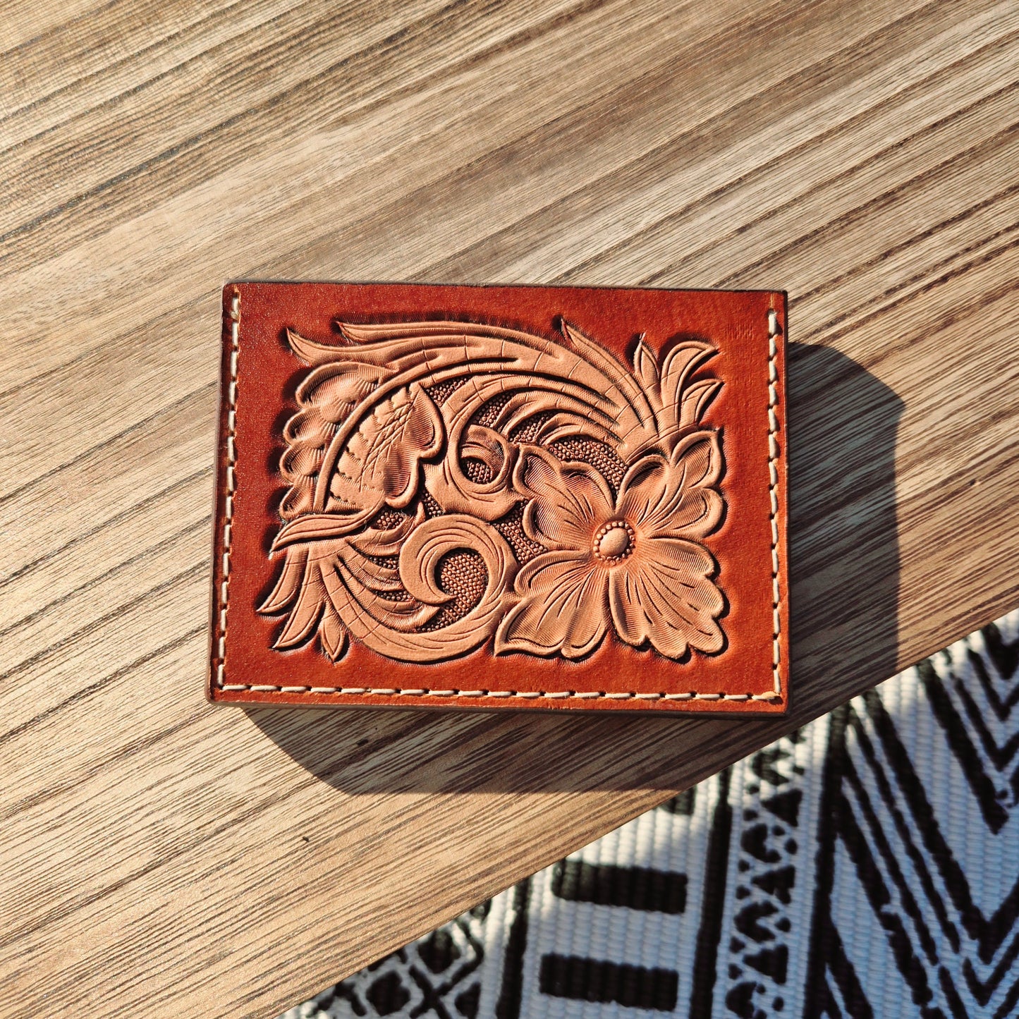 Tooled Card Wallet