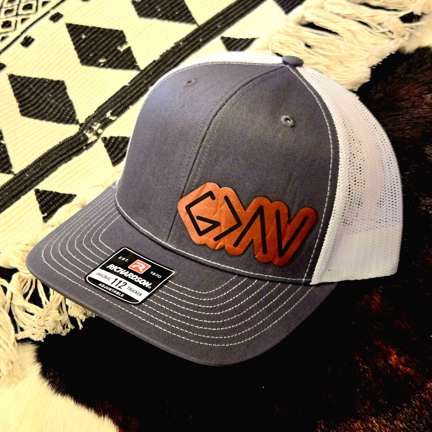 RTS Leather Patch Hats