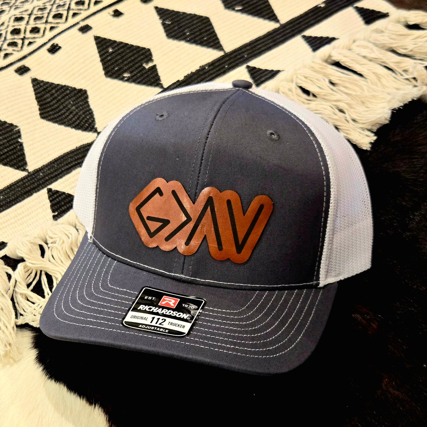 RTS Leather Patch Hats