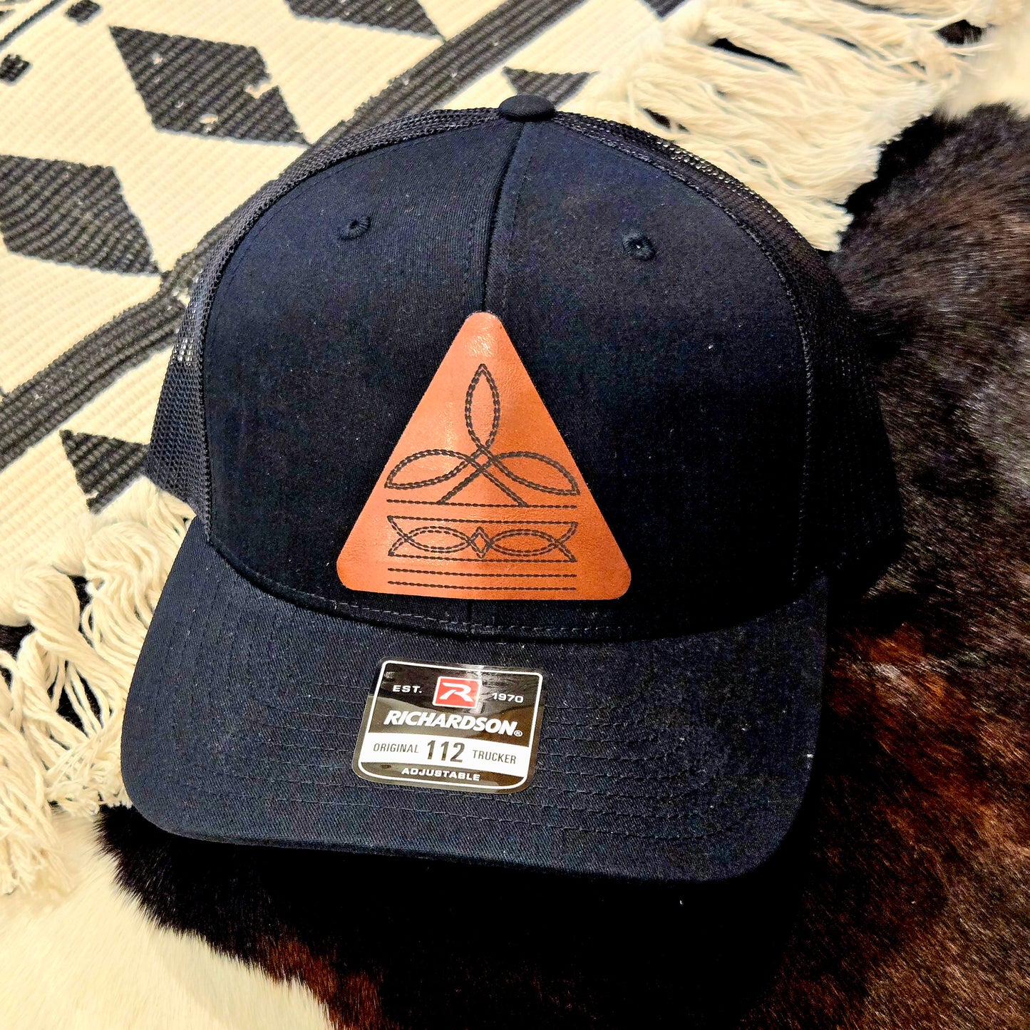 RTS Leather Patch Hats