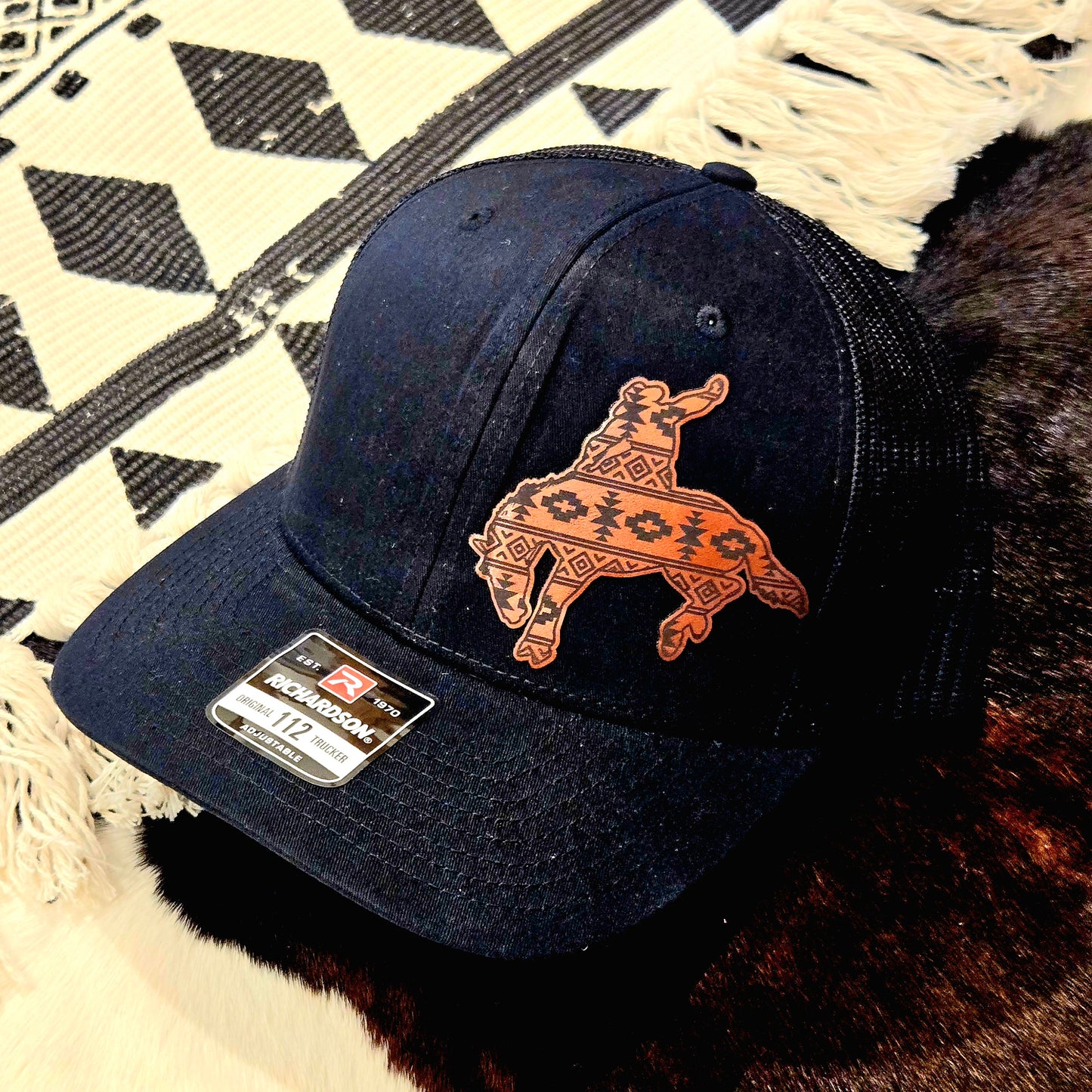 RTS Leather Patch Hats