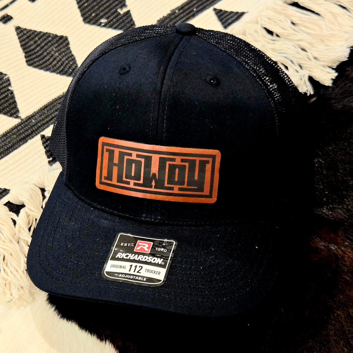 RTS Leather Patch Hats