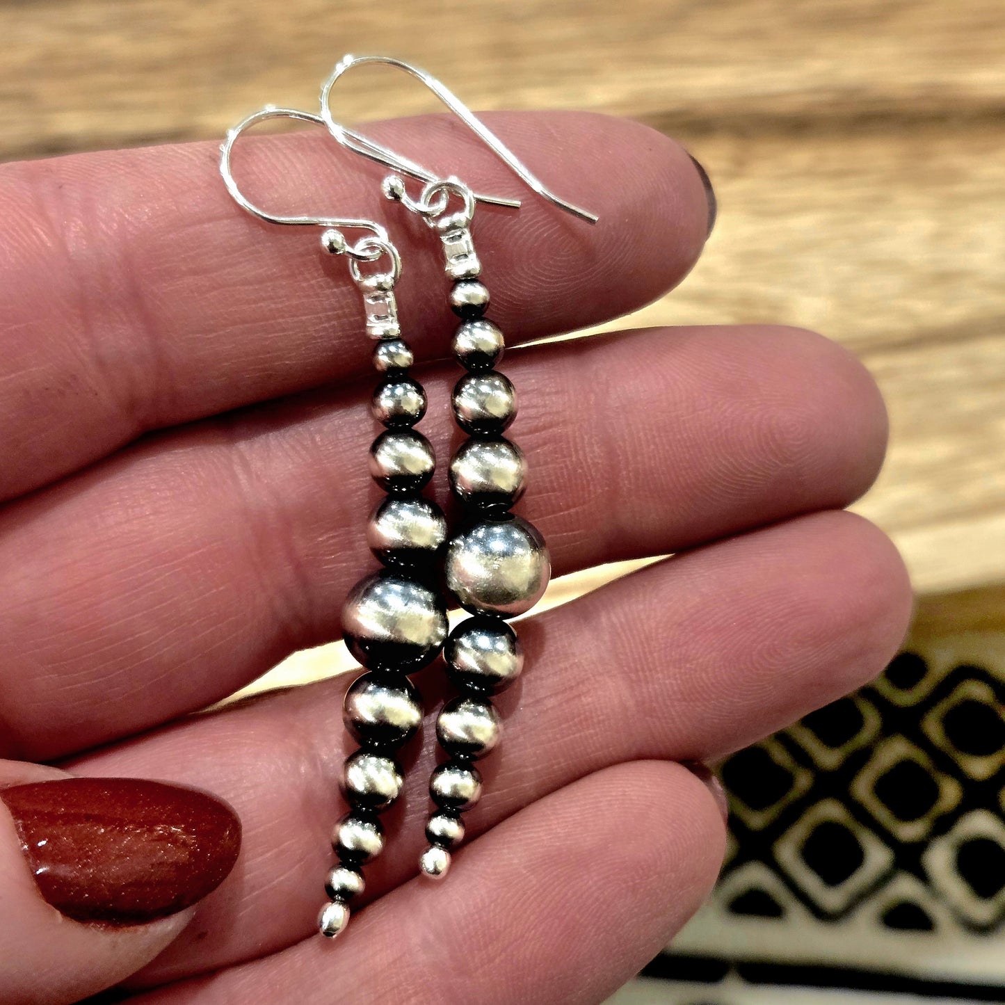 Sterling Silver Pearl Dangle