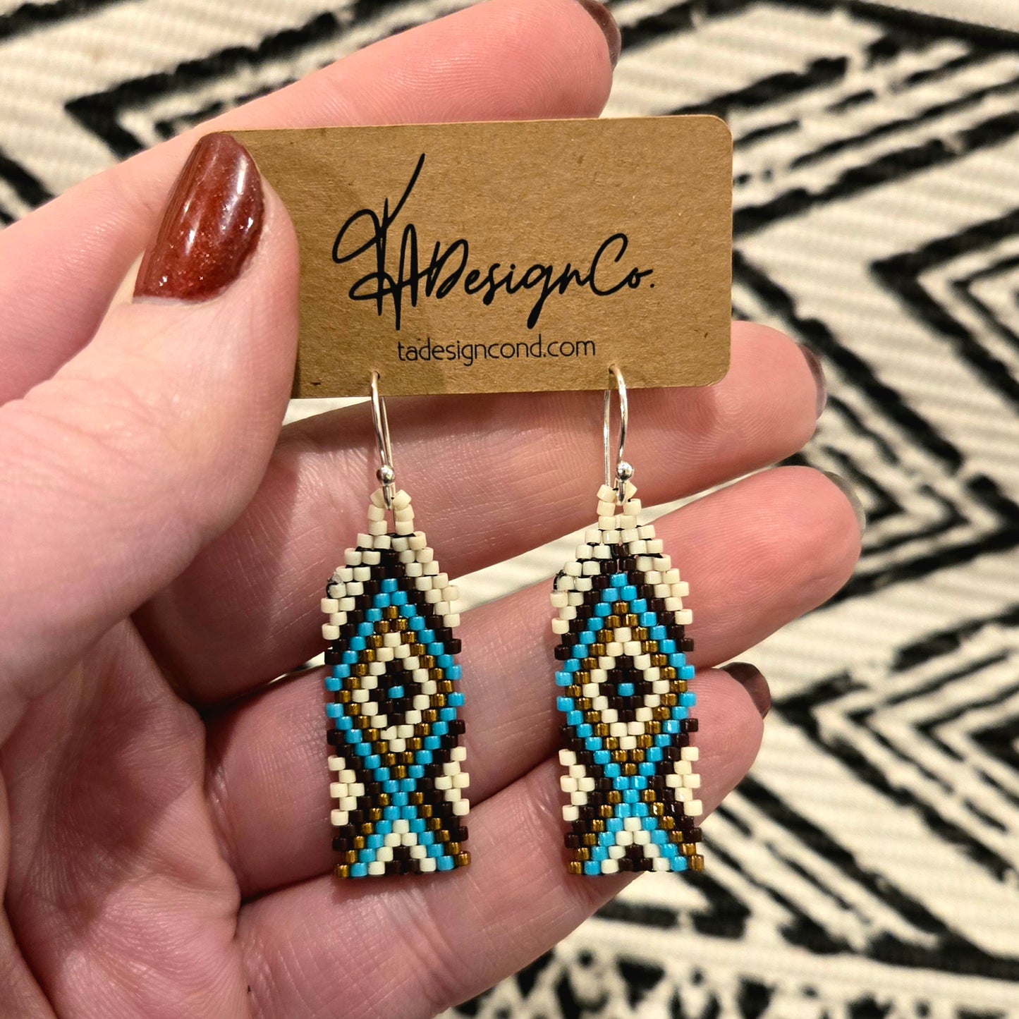 Beaded Dangle Earrings