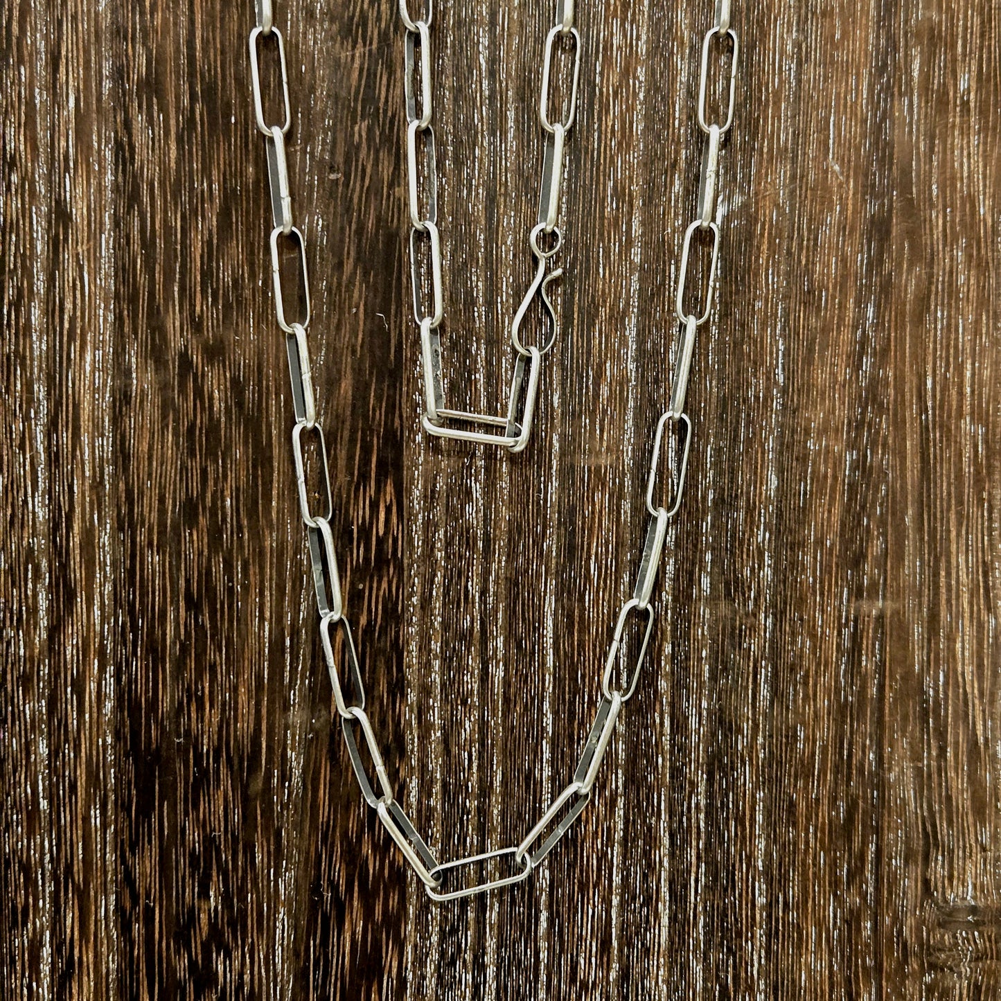 Paper Clip Chain Necklace