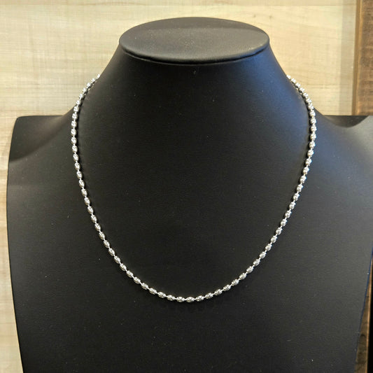 Oval Chain Bead 18"
