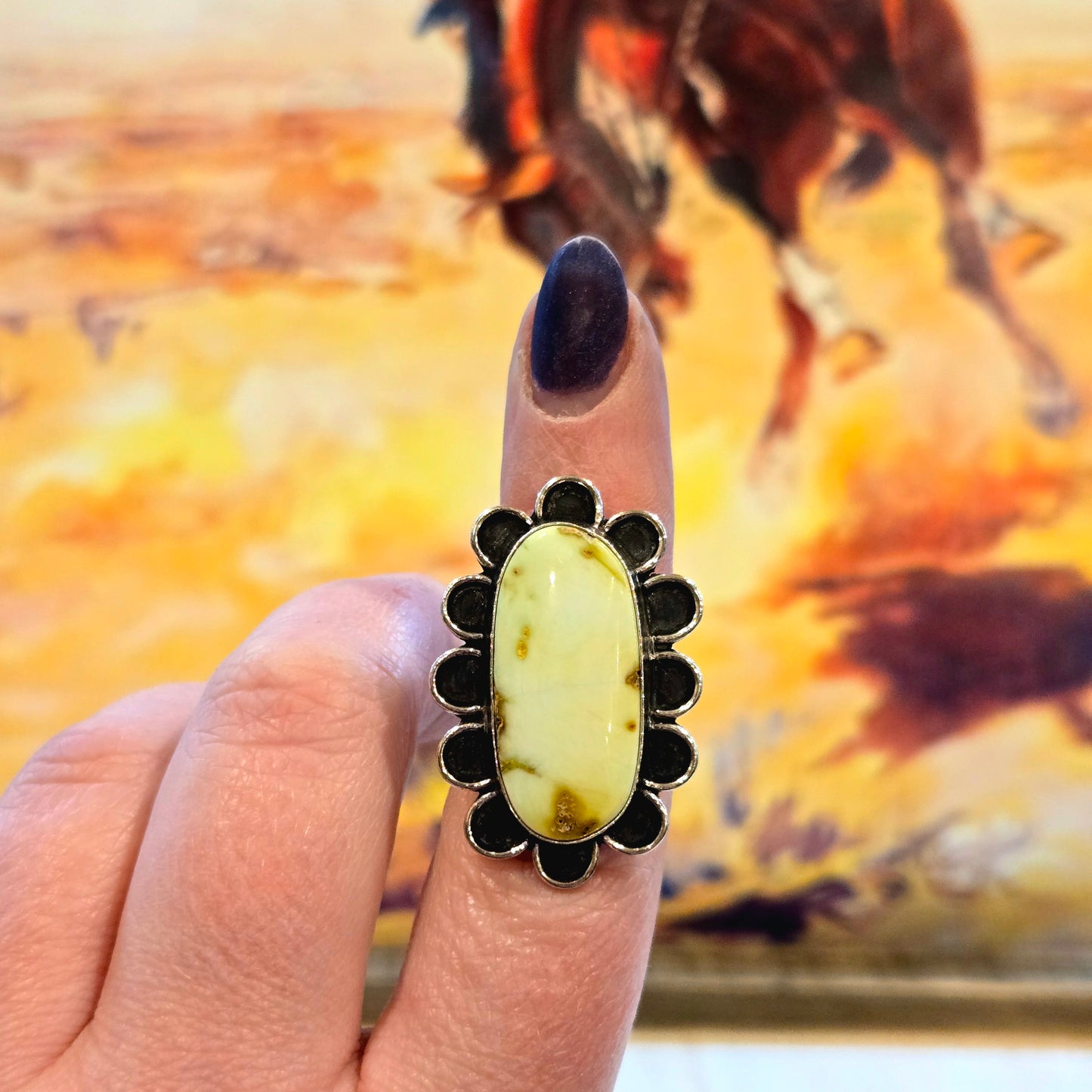 Palomino Daisy Ring