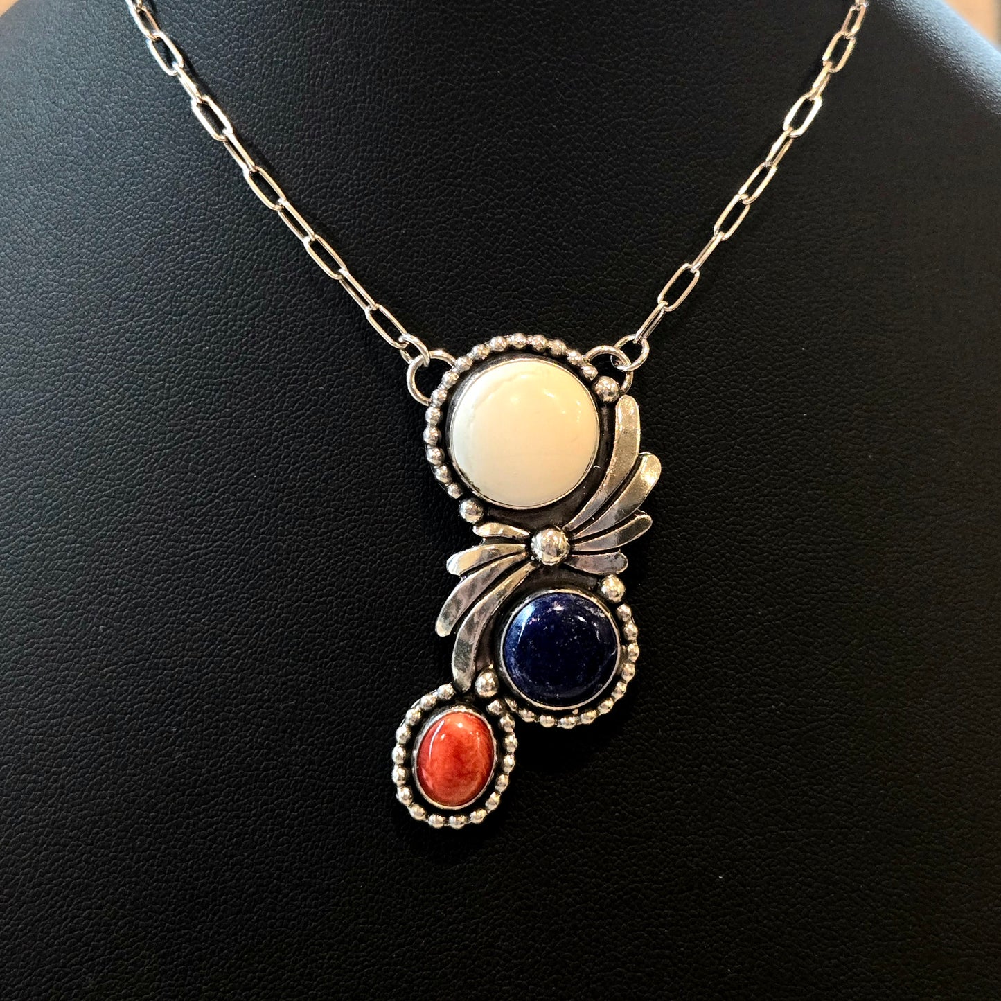 Ivory Creek Cluster Necklace