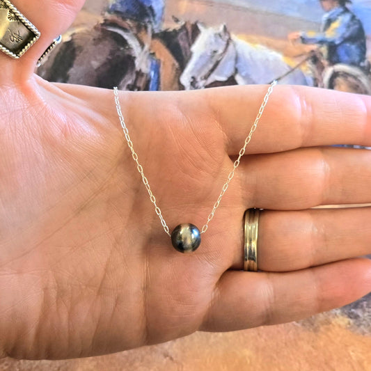 Floating Pearl Necklace