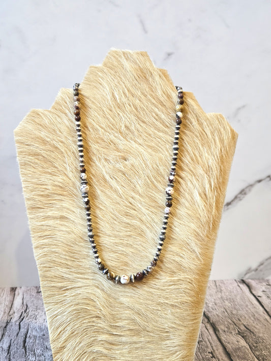 Wild Horse & Desert Pearl Necklace